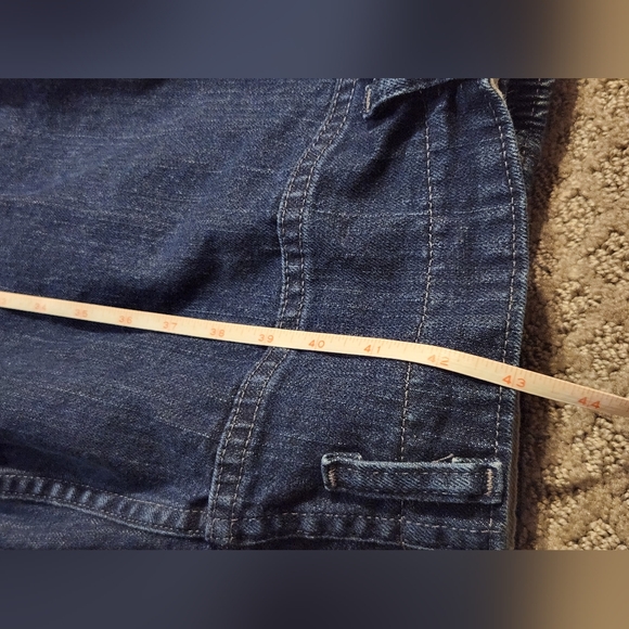 Lee Relaxed Fit Blue Jeans 26W - Picture 7 of 8